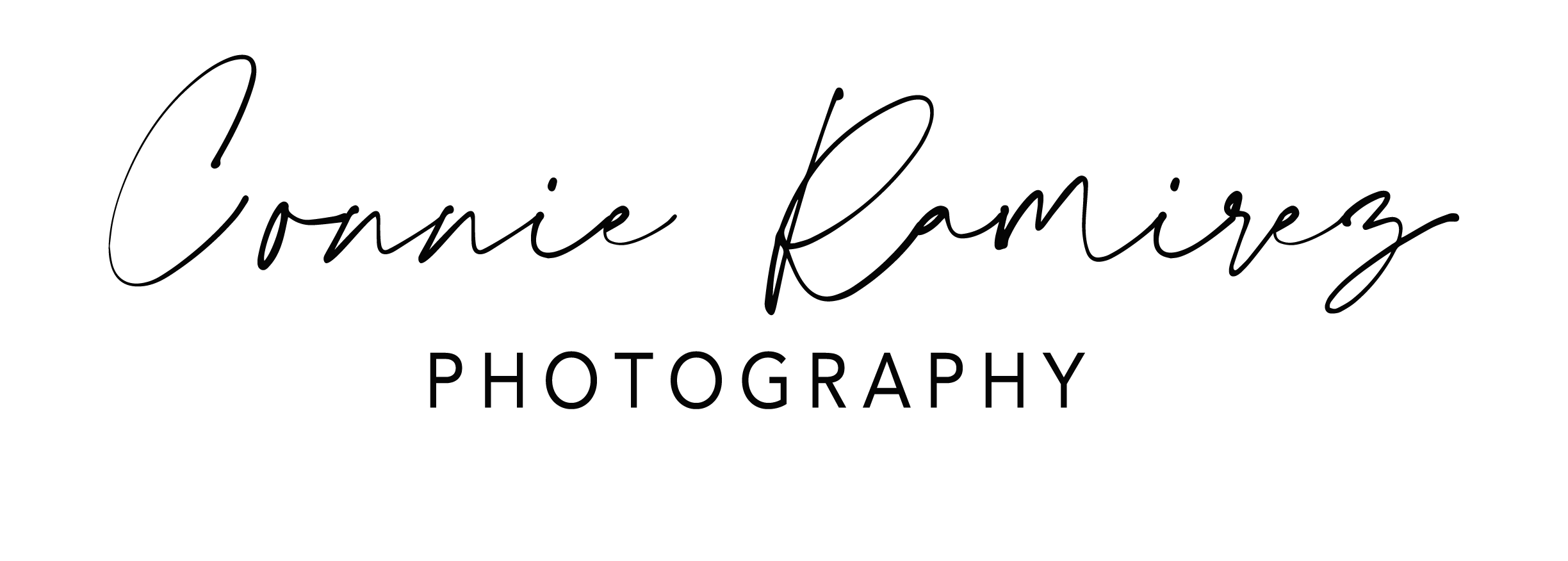 Connie Ramirez Photography Logo